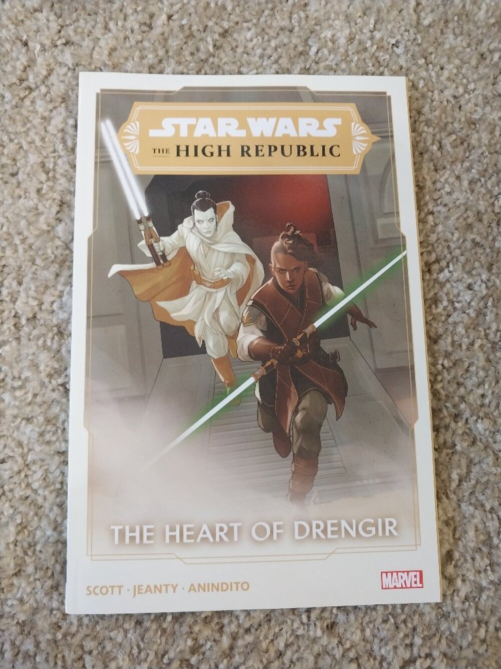 Star wars high republic  The Heart Of  Drengir Graphic novel trad paperback